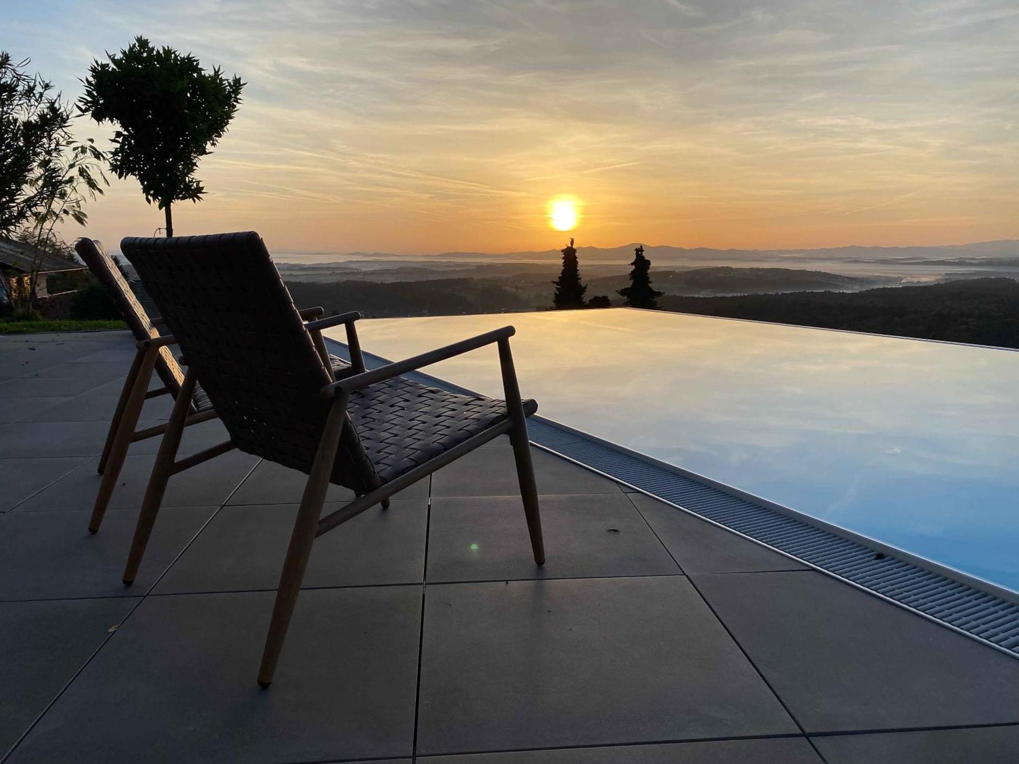 Greim15 --- Ganzes Ferienhaus Mit Fernsicht, Pool, Wellness Deutschlandsberg Eksteriør billede